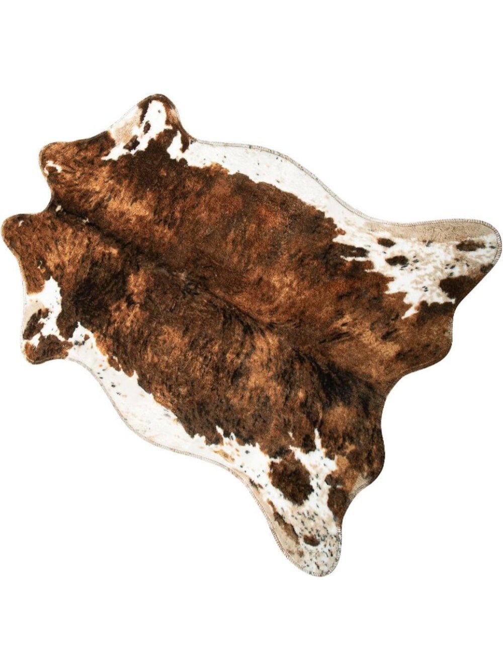 New Faux Cowhide Rug Cute Cow Print Rugs Animal Area Carpet Western Decor